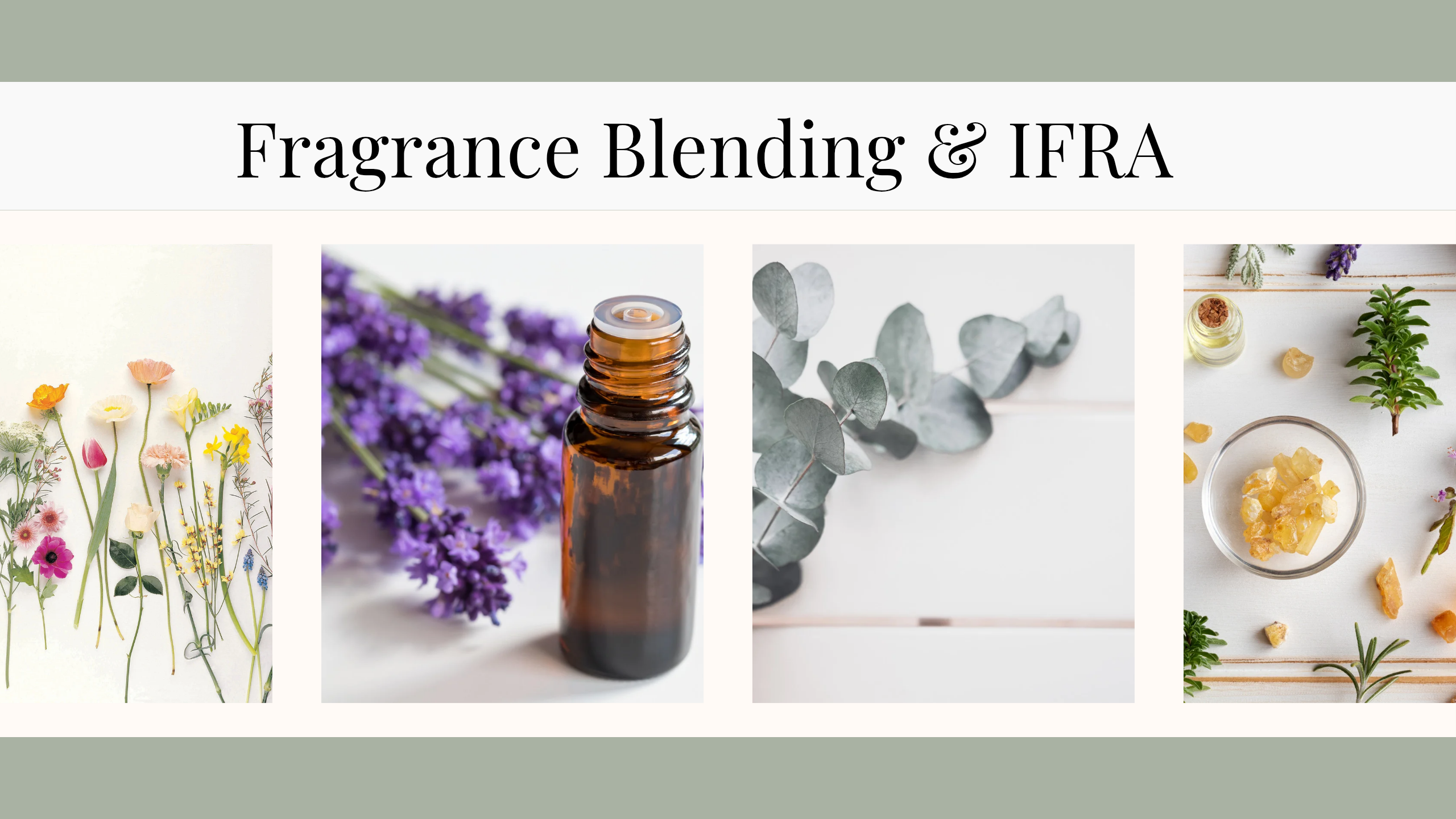 Fragrance blending guide with IFRA compliance safety standards